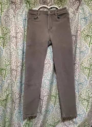 스트레치 데님 팬츠 안감 벨로아 겨울용