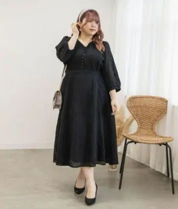 CLETTE 아이렛 레이스 원피스