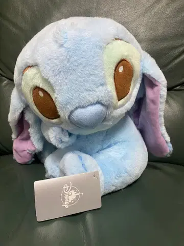 디즈니 스토어 스티치 봉제 인형 페이퍼 택 포함