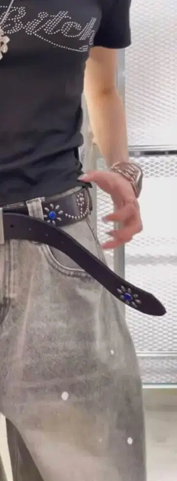 HTC A'gem 스터드 벨트 studs belt