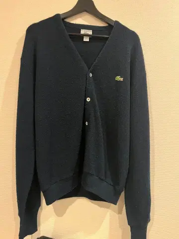 IZOD Lacoste 네이비 가디건