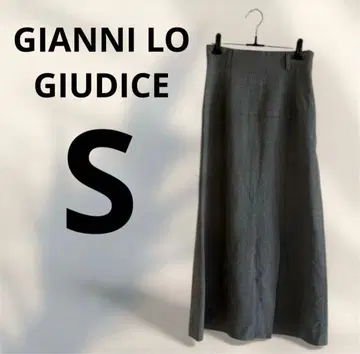 [ 새상품급 ] S 그레이 롱 타이트 스커트 오피스 고급 심플