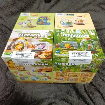 피크민 테라리움 컬렉션 1 2 컴플리트 BOX 2개 세트