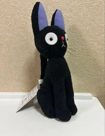 지브리 파크 마녀의 계곡 13인의 마녀단 봉제 인형 지지 검은 고양이