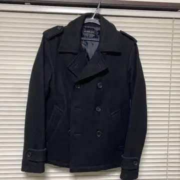 AS SUPER SONIC 블랙 피 코트