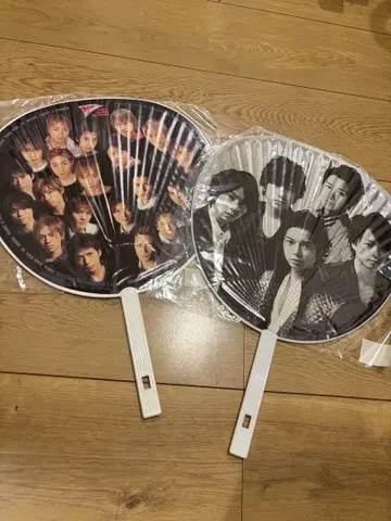 아라시 점보 부채 콘서트 부채 2개