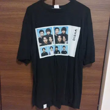 DISH/ 포토 콜라주 T셔츠 L 사이즈
