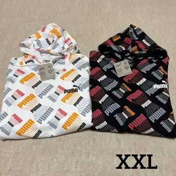 PUMA 로고 리피트 AOP 후디 세트