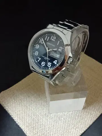 [ 손목시계 ] 커스텀 MOD 크로톤 스테인리스 벨트 미러 면 마무리