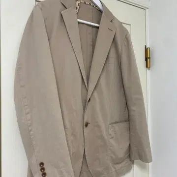 고타이리쿠 베이지 테일러드 자켓 사이즈 L