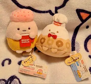 새상품 미스터 도넛 테노리 봉제 인형 스미코구라시
