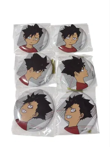 하이큐 쿠로오 테츠로 유년기 캔뱃지 세트