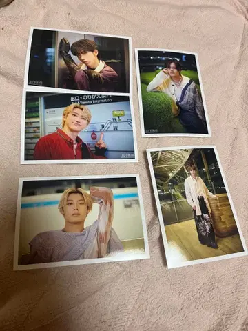 초특급 NINE LIVES 브로마이드 세트 5매 세트