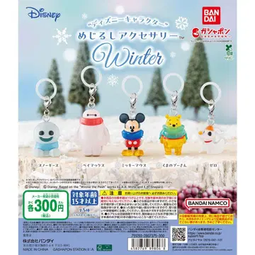 디즈니 캐릭터 메지루시 액세서리 winter 컴플리트