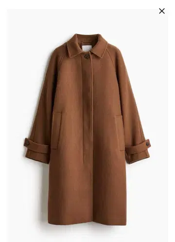 H&M 코트 브라운 XS