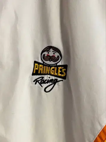 프링글스 레이싱 나일론 자켓 80s