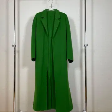 프레이 아이디 테일러 리버 가운 코트 그린 롱 코트