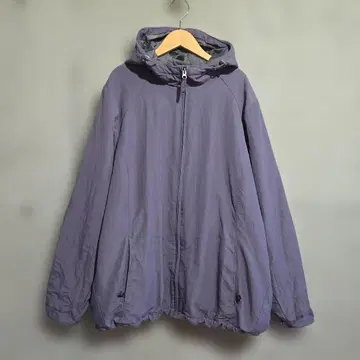 구제 의류 에디 바우어 안감 플리스 두꺼운 원단 나일론 자켓 퍼플 XL