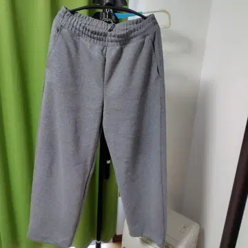 UNIQLO 맨투맨 와이드 팬츠 긴 길이 GRAY L