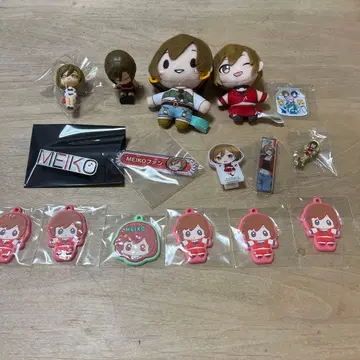 프로세카 MEIKO 봉제 인형, 핀 배지 등 묶음 판매