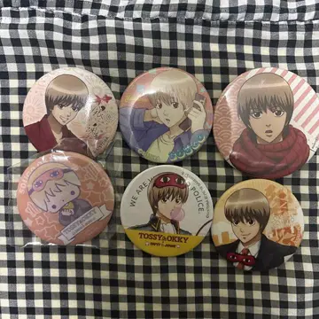 은혼 오키타 소고 캔뱃지 6개 세트