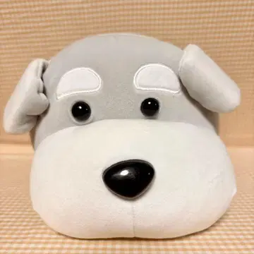 채우는 모찌코 슈나우저 슈나와 밥 봉제 인형 축 늘어진 슈나우저