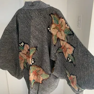 시보리 다이쇼 로망 쇼와 레트로 앤티크 겉옷 기모노 미치유키 와요셋추