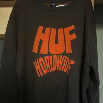 HUF WORLDWIDE 브라운 니트 XL