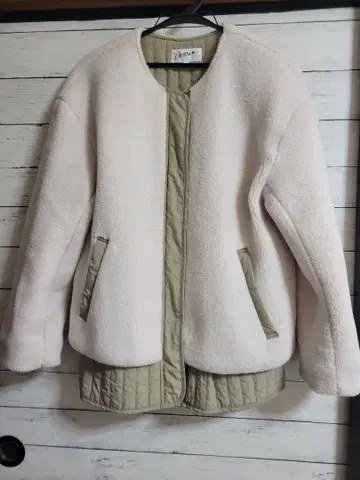 Desssin 플리스 자켓 사이즈 2 핑크