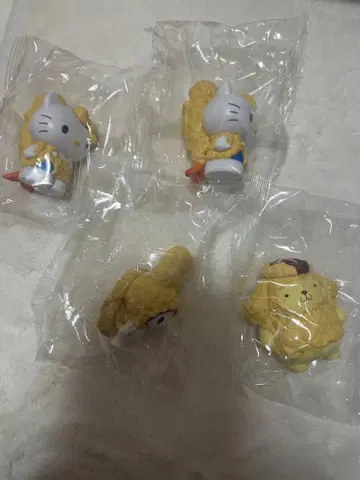 산리오 덴푸라 가챠가챠 세트