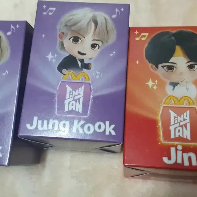BTS TinyTAN 맥도날드 콜라보 피규어