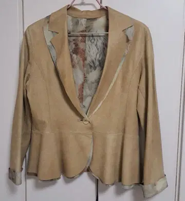 여성용 자켓 양가죽 L 사이즈