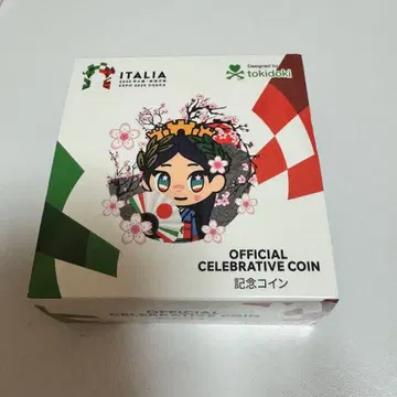 오사카 간사이 만박 이탈리아관 기념 코인