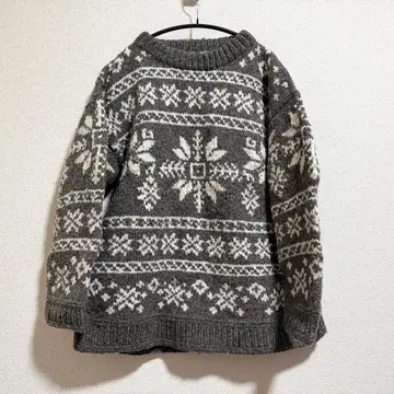 빈티지 GALAPAGOS COLLECTION 핸드메이드 니트 스웨터