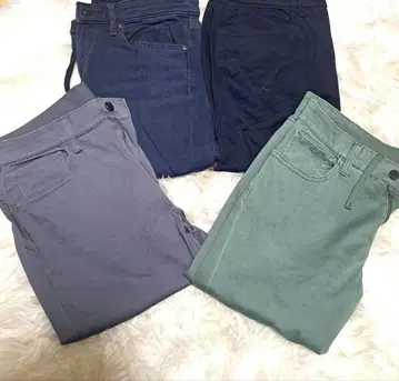 UNIQLO 울트라 스트레치 팬츠 남성용 세트 신축성