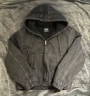 ZARA 보아 데님 자켓 블랙