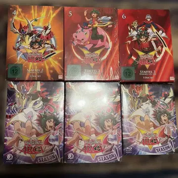 다국어 유희왕 ARC-V 시즌 DVD 세트 6