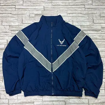 US AIR FORCE 트레이닝 자켓 SMALL-SHORT