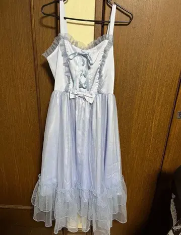 최종 가격 인하 axesfemme Kawaii 빈티지 새틴 점프 스커트