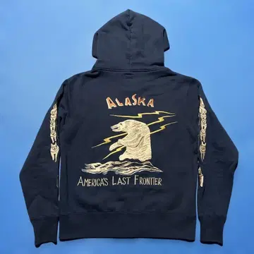 새상품 테일러 토요 스카 지퍼 후드티 알래스카 네이비 S사이즈