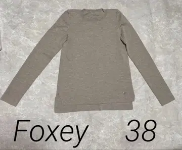 폭시 긴팔 니트 무지 크루넥 캐주얼 베이지 계열 38