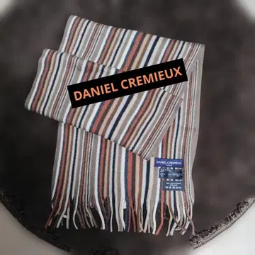 DANIEL CREMIEUX 스트라이프 머플러