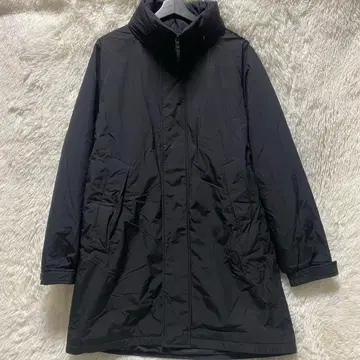 유니클로 방풍 패딩 코트 블랙 M 사이즈