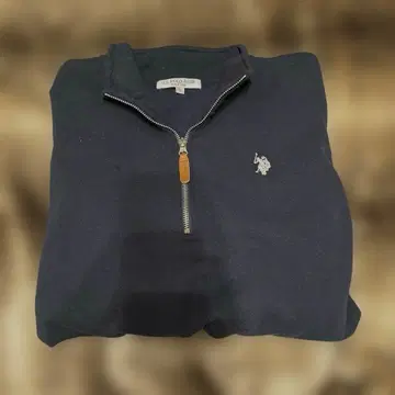 랄프 로렌 하프 지퍼 속기모