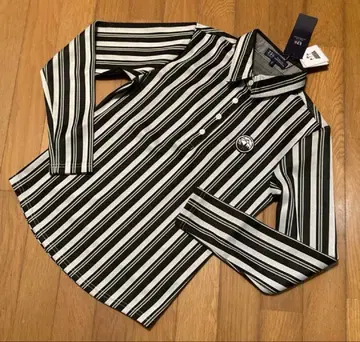 새상품 미사용 23구 골프 여성용 긴팔 셔츠 스트라이프