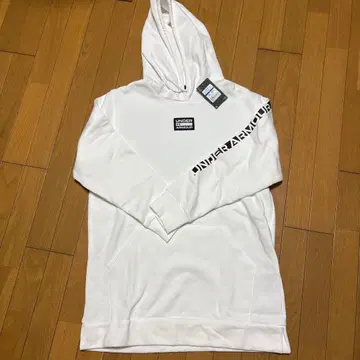 언더아머 화이트 XL 트레이닝 후드티