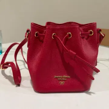 사만다 타바사 복조리백 숄더 레드 새상품급