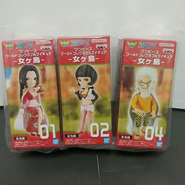 [ 새상품 미개봉 ] 원피스 월드 컬렉터블 피규어 아마존 릴리 3체
