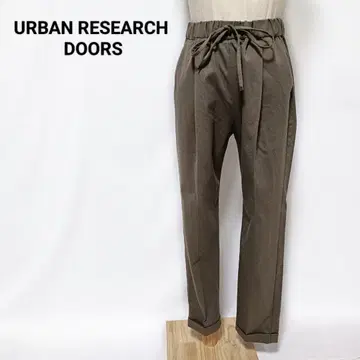 URBAN RESEARCH DOORS 스트레치 테이퍼드 이지 팬츠