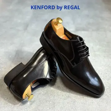 [ 미사용 새상품 ] 켄포드 가죽 신발 25cm 비즈니스 포멀 블랙